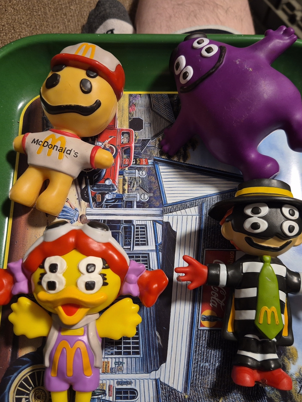 2022 McDonald's × Cactus Plant Flea Market Adult Happy Meal Toys Loose Full Set